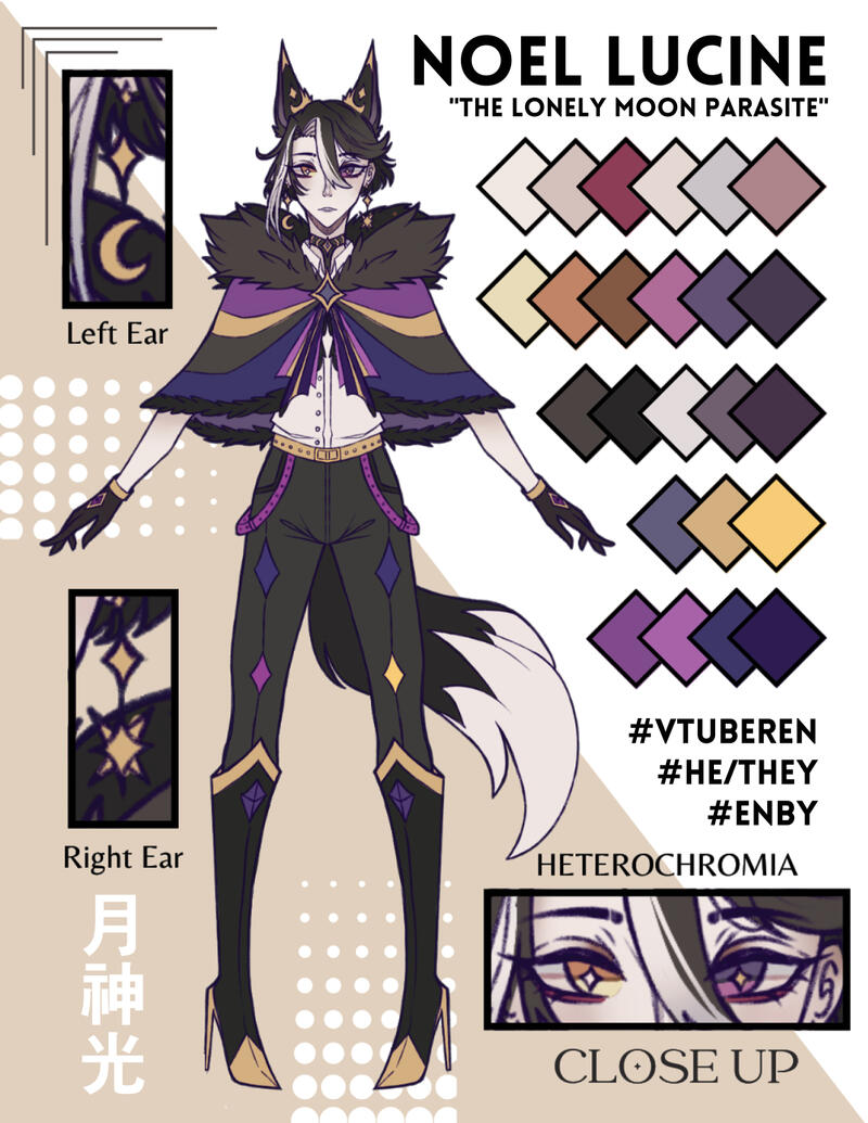 Noel Lucine Reference Sheet