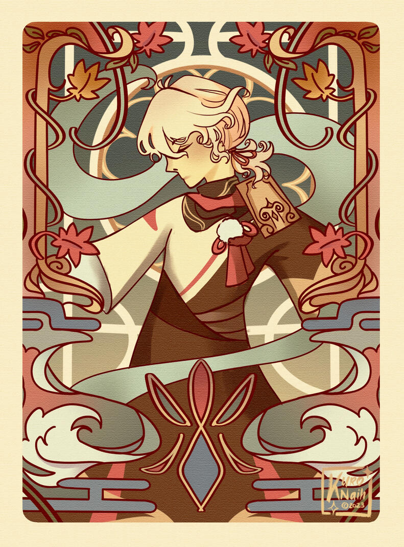 Art Nouveau Kazuha