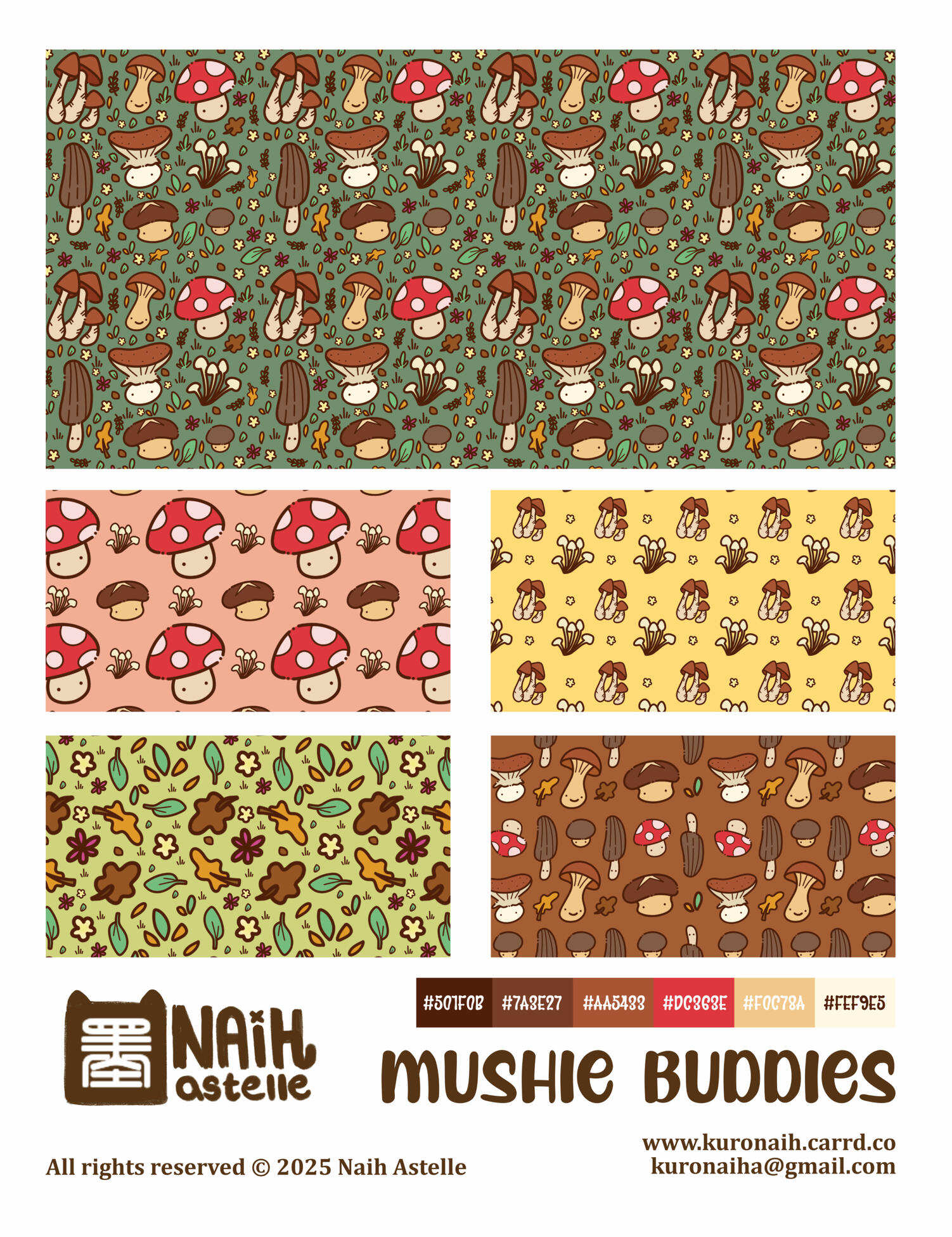 Mushie Buddies Collection