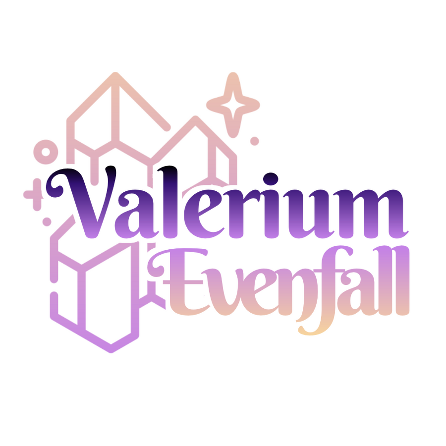 Valerium Evenfall VTuber Logo