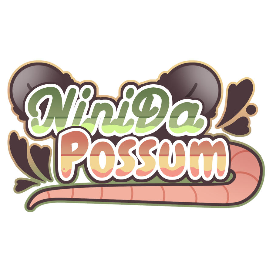 NiniDaPossum VTuber Logo